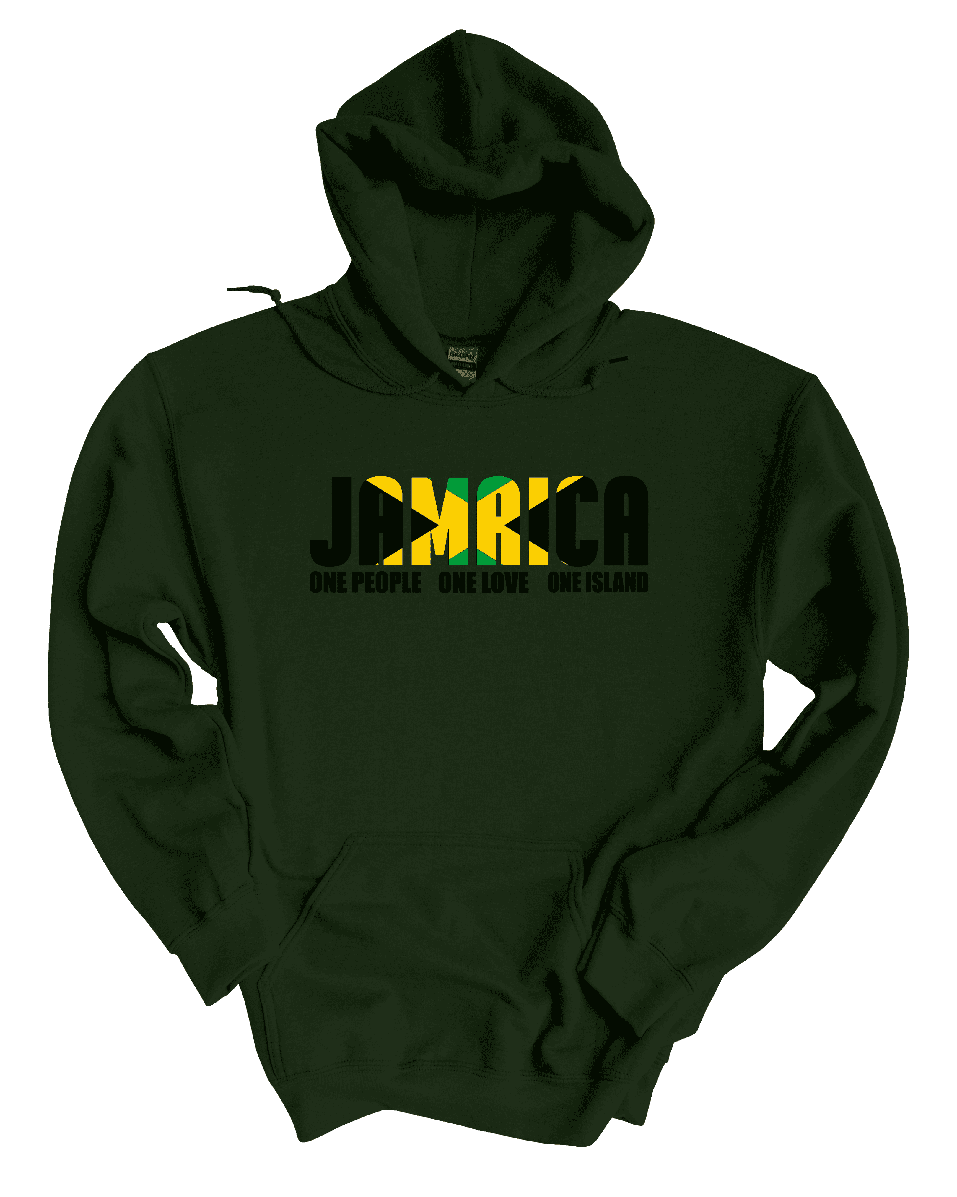 Jamaica One People One Love One Island Hoodie