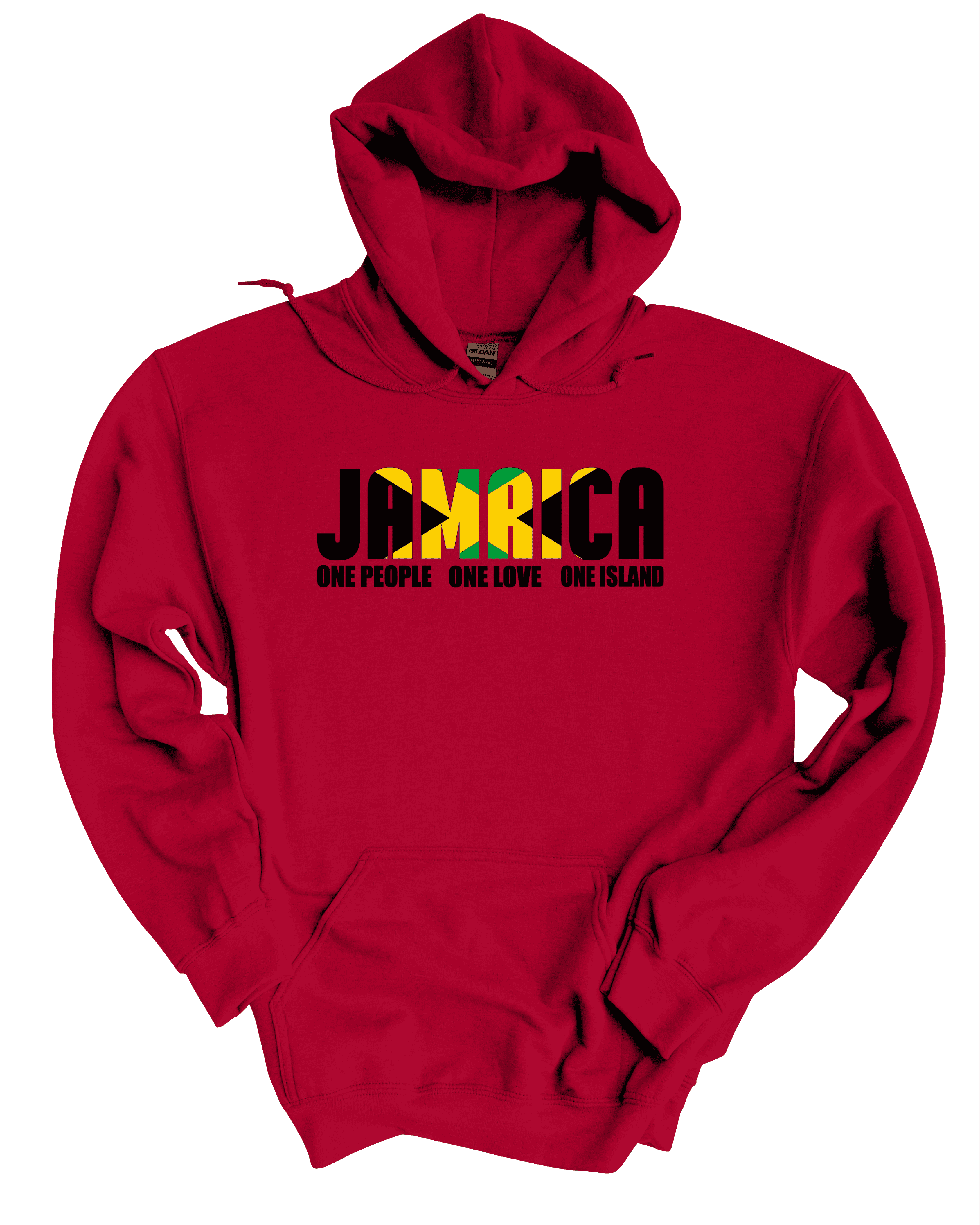 Jamaica One People One Love One Island Hoodie