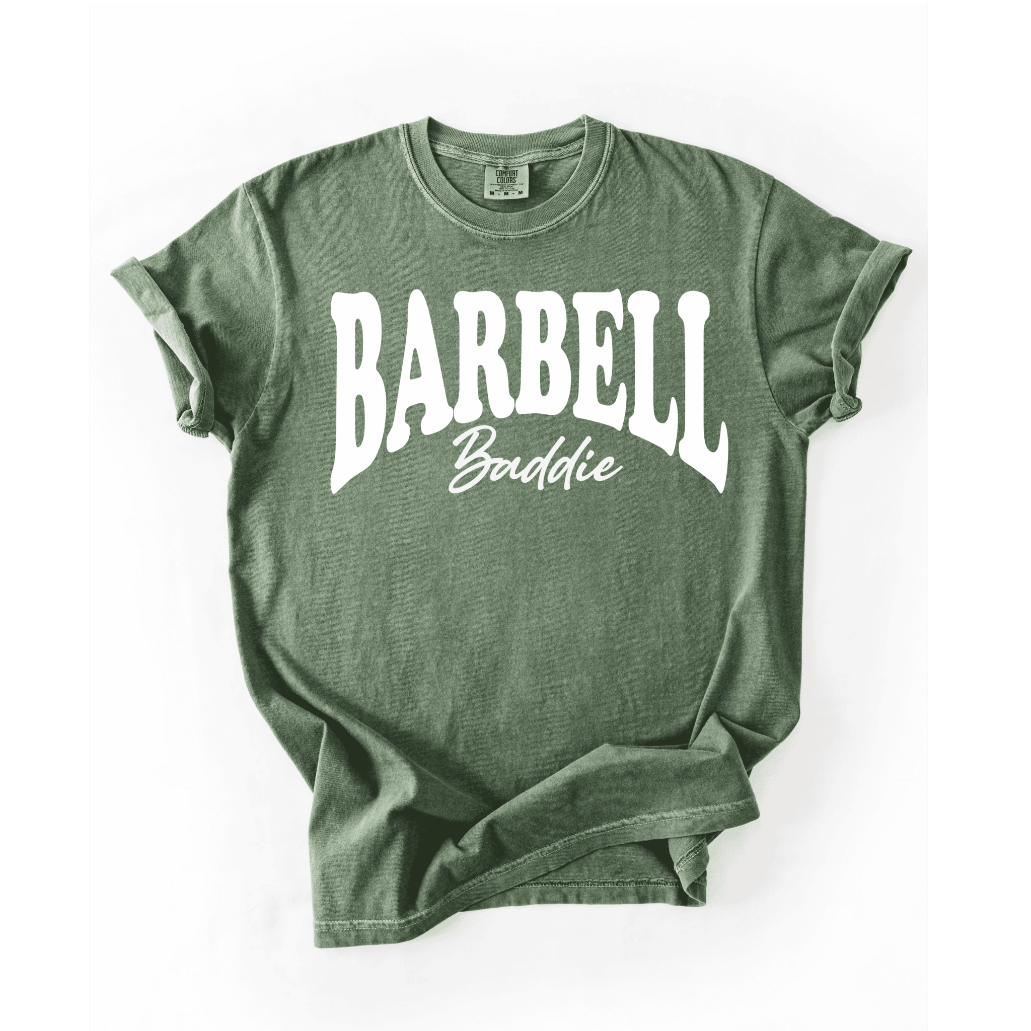Barbell Baddie T-Shirt - LEGDAY EVERYDAY