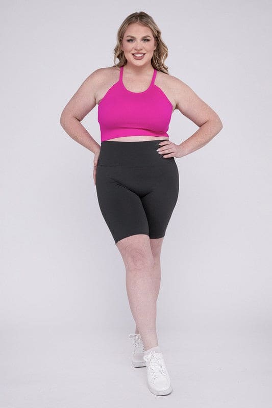 Plus Athletic High Rise Biker Shorts - LEGDAY EVERYDAY