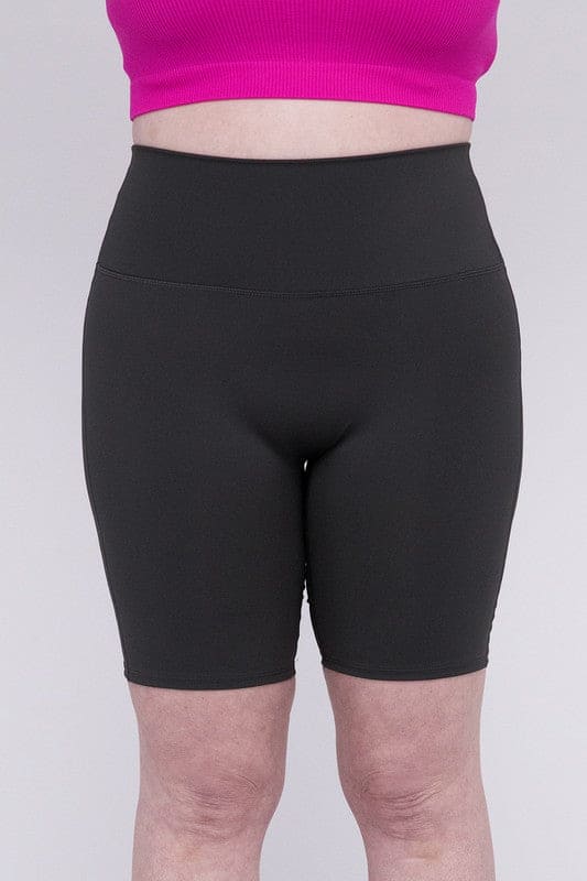 Plus Athletic High Rise Biker Shorts - LEGDAY EVERYDAY