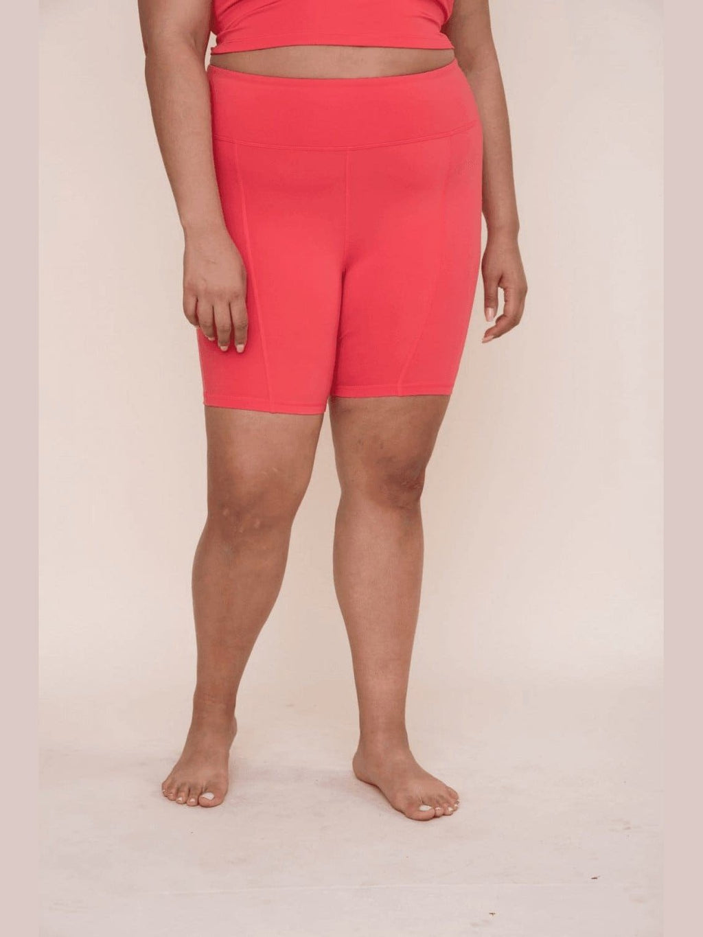 Back Pocket Sweetheart Highwaist Biker Shorts - LEGDAY EVERYDAY