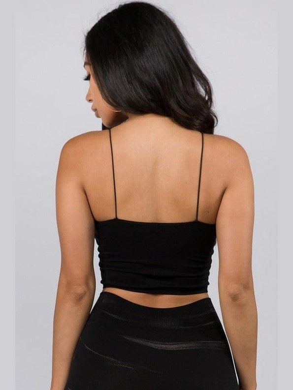 Lady's Seamless Crop Camisole - LEGDAY EVERYDAY