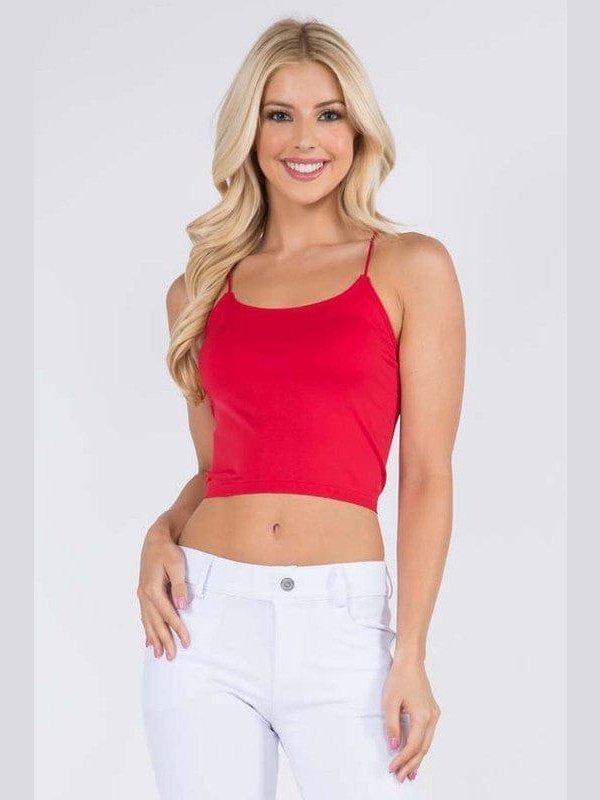 Lady's Seamless Crop Camisole - LEGDAY EVERYDAY