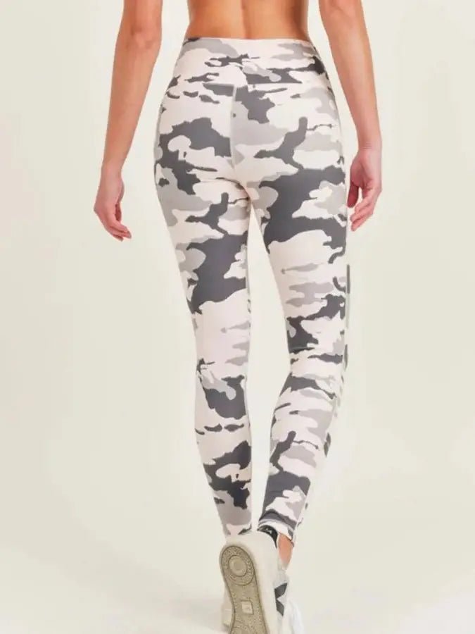 Pink Camo Highwaist Leggings - LEGDAY EVERYDAY