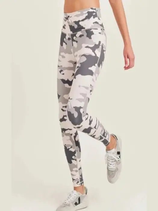 Pink Camo Highwaist Leggings - LEGDAY EVERYDAY