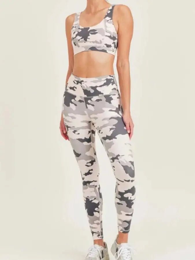 Pink Camo Highwaist Leggings - LEGDAY EVERYDAY
