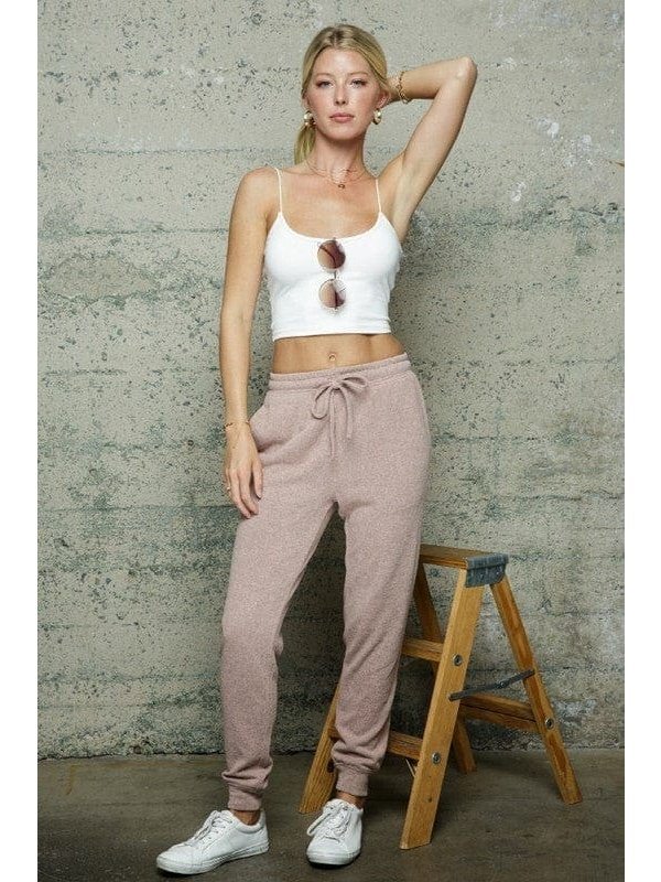 Soft Texture Knit Joggers sweatpants - LEGDAY EVERYDAY