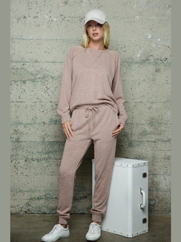 Soft Texture Knit Joggers sweatpants - LEGDAY EVERYDAY