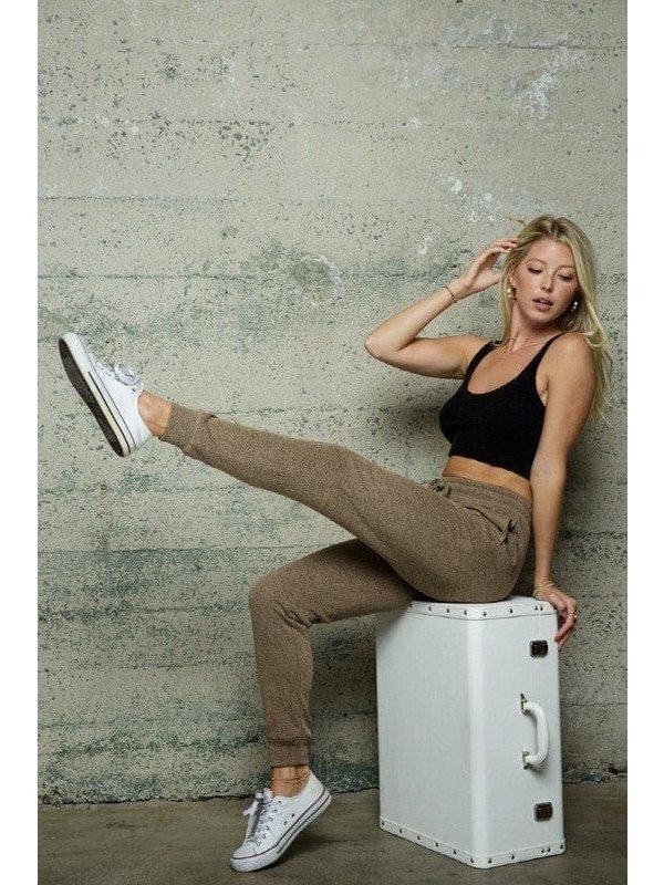 Soft Texture Knit Joggers sweatpants - LEGDAY EVERYDAY