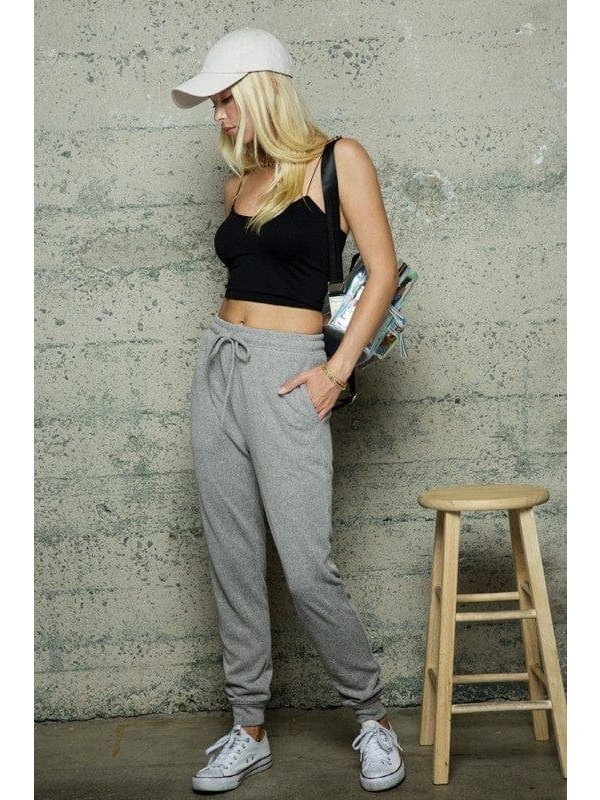 Soft Texture Knit Joggers sweatpants - LEGDAY EVERYDAY